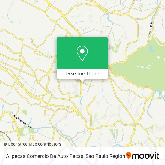 Alipecas Comercio De Auto Pecas map