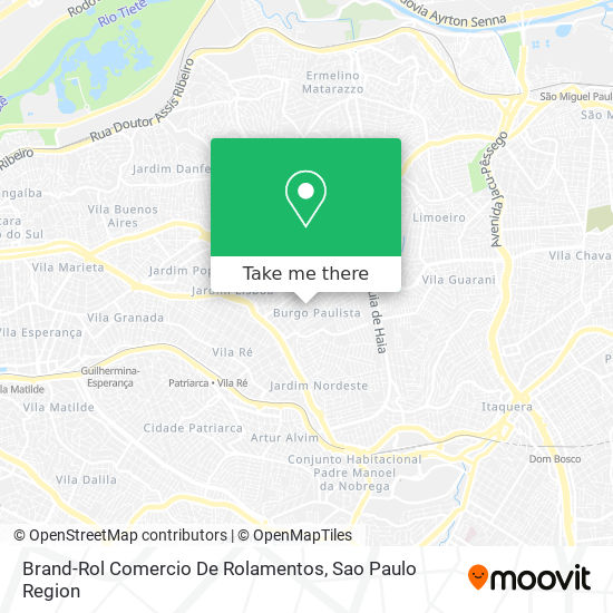 Brand-Rol Comercio De Rolamentos map