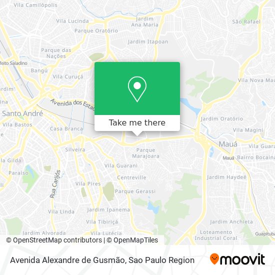 Avenida Alexandre de Gusmão map