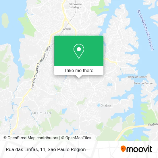 Rua das Linfas, 11 map