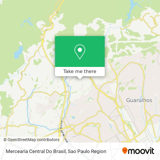 Mercearia Central Do Brasil map