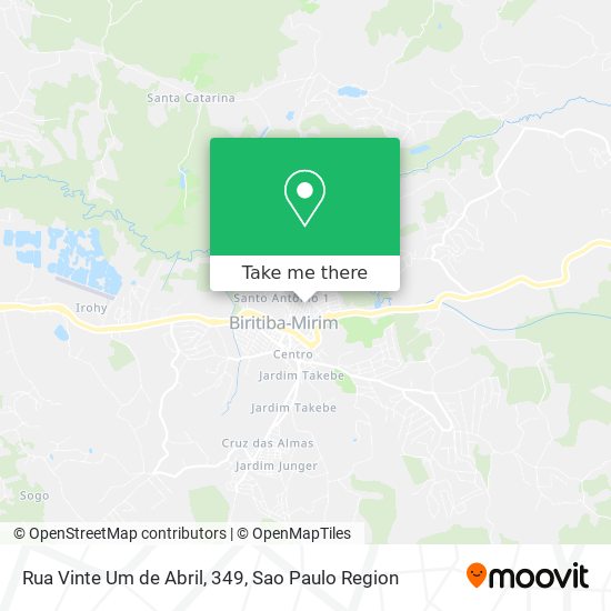Rua Vinte Um de Abril, 349 map
