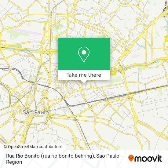 Rua Rio Bonito (rua rio bonito behring) map