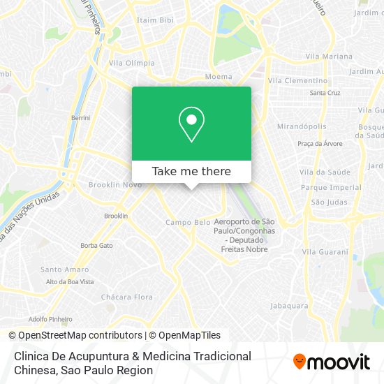 Clinica De Acupuntura & Medicina Tradicional Chinesa map