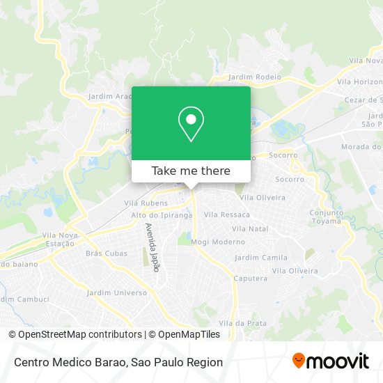 Centro Medico Barao map