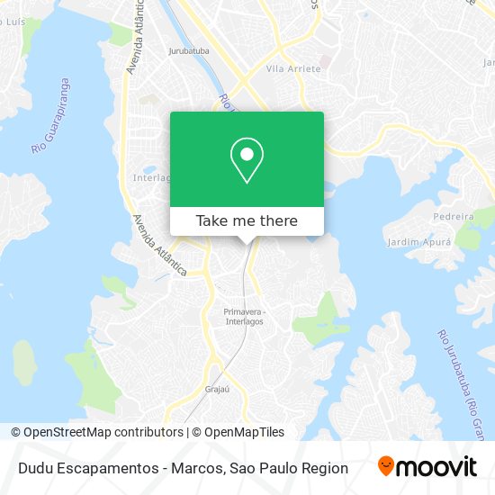 Dudu Escapamentos - Marcos map