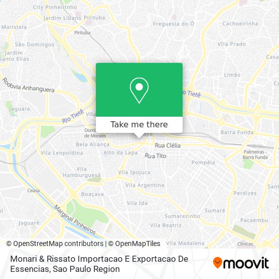 Monari & Rissato Importacao E Exportacao De Essencias map