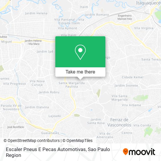 Mapa Escaler Pneus E Pecas Automotivas