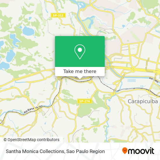 Santha Monica Collections map