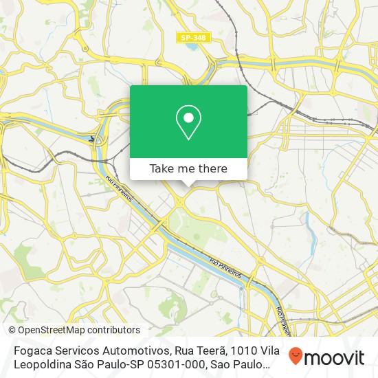 Fogaca Servicos Automotivos, Rua Teerã, 1010 Vila Leopoldina São Paulo-SP 05301-000 map