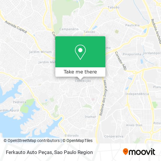 Ferkauto Auto Peças map