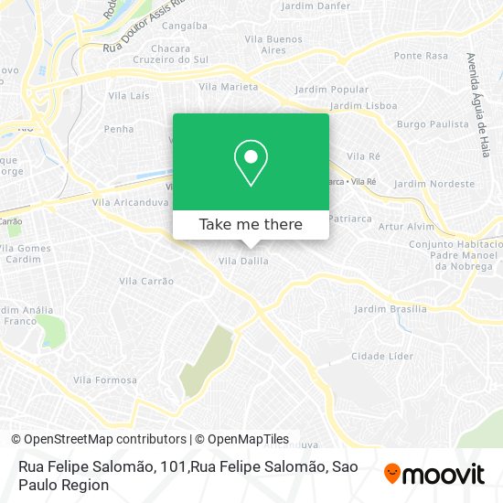 Rua Felipe Salomão, 101,Rua Felipe Salomão map