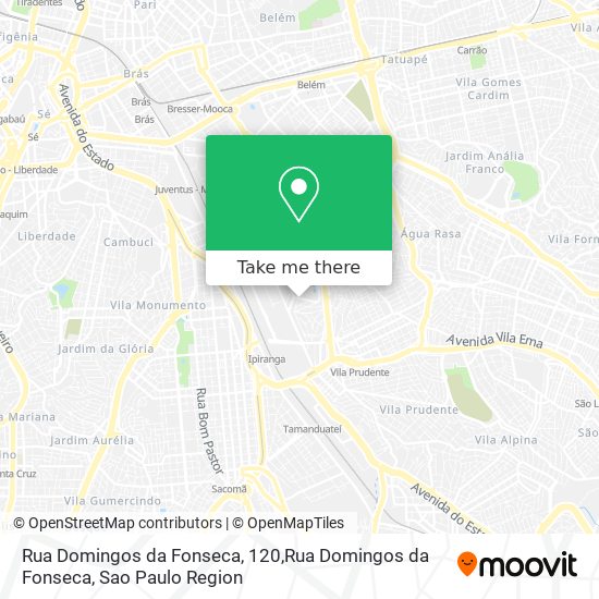 Rua Domingos da Fonseca, 120,Rua Domingos da Fonseca map