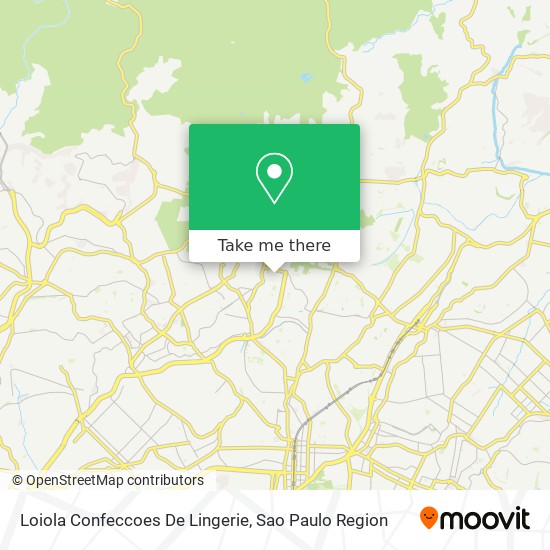 Loiola Confeccoes De Lingerie map