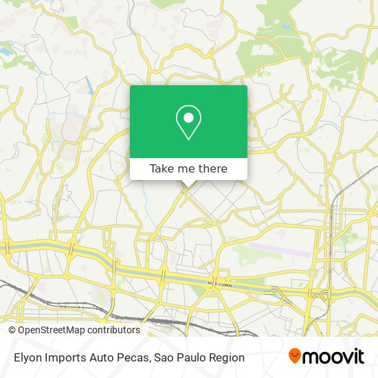 Elyon Imports Auto Pecas map