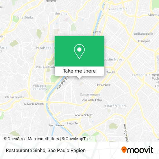 Restaurante Sinhô map