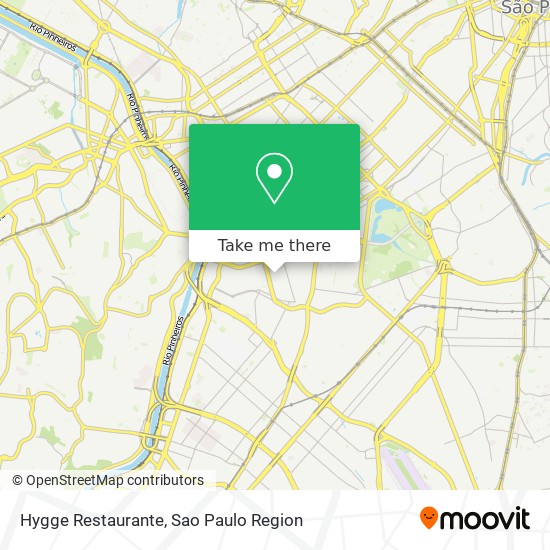 Mapa Hygge Restaurante