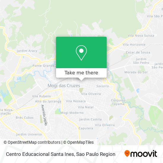 Centro Educacional Santa Ines map