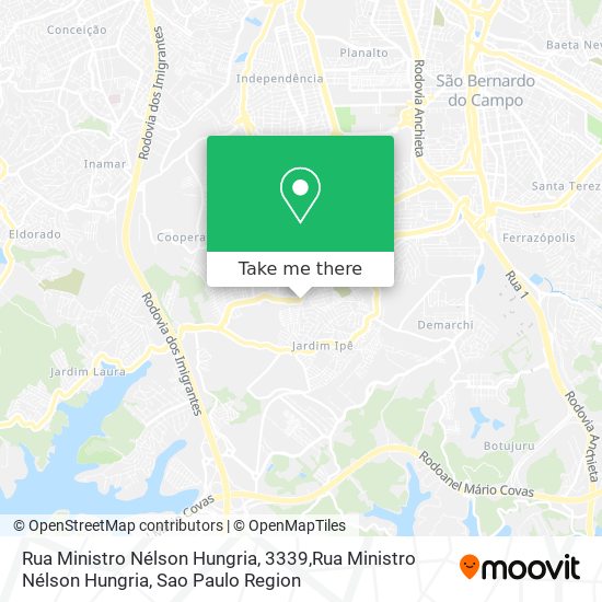 Mapa Rua Ministro Nélson Hungria, 3339,Rua Ministro Nélson Hungria