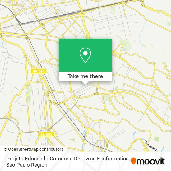 Projeto Educando Comercio De Livros E Informatica map