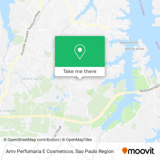 Amv Perfumaria E Cosmeticos map