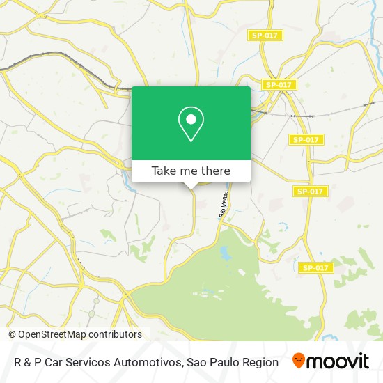 R & P Car Servicos Automotivos map