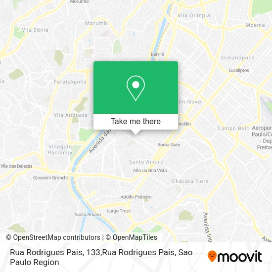 Rua Rodrigues Pais, 133,Rua Rodrigues Pais map