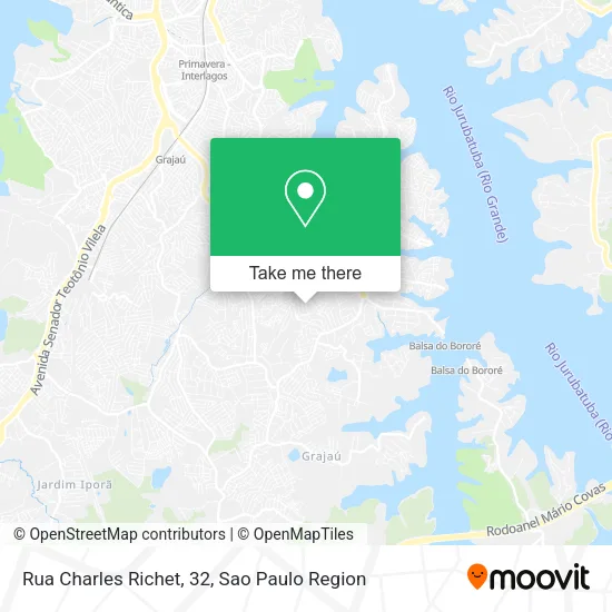 Rua Charles Richet, 32 map