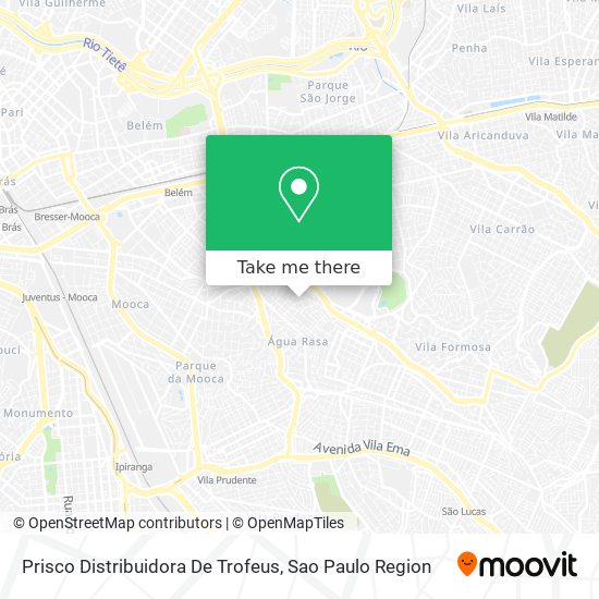 Mapa Prisco Distribuidora De Trofeus