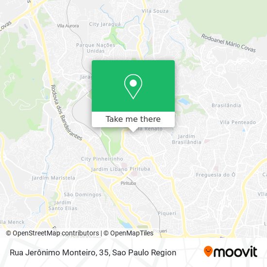 Rua Jerônimo Monteiro, 35 map