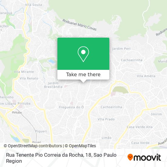 Rua Tenente Pio Correia da Rocha, 18 map