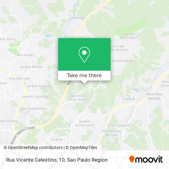 Rua Vicente Celestino, 10 map