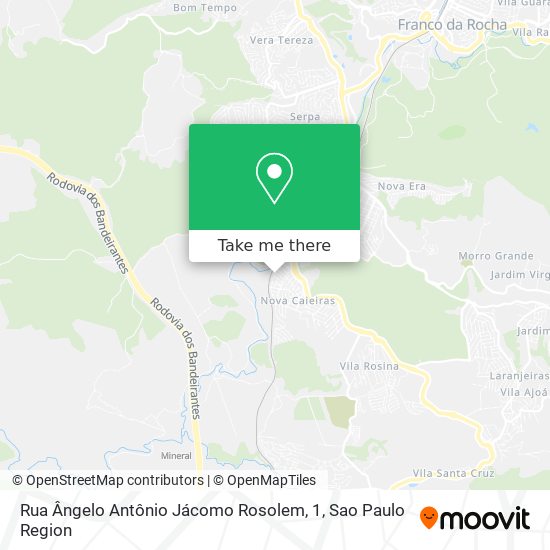 Mapa Rua Ângelo Antônio Jácomo Rosolem, 1