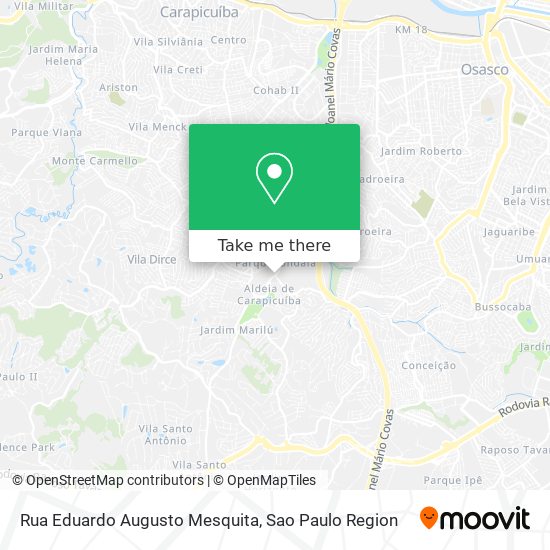 Rua Eduardo Augusto Mesquita map