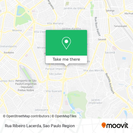 Rua Ribeiro Lacerda map