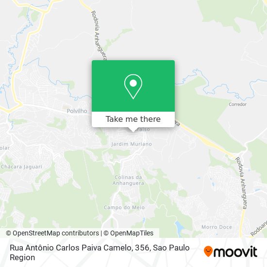 Rua Antônio Carlos Paiva Camelo, 356 map