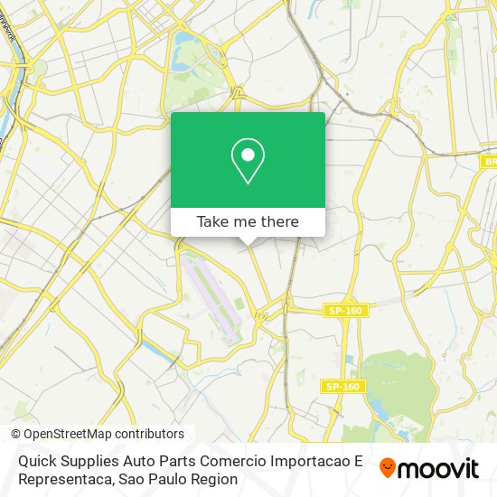 Quick Supplies Auto Parts Comercio Importacao E Representaca map