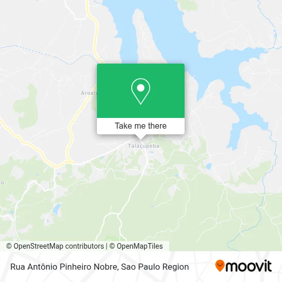 Rua Antônio Pinheiro Nobre map