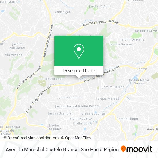 Avenida Marechal Castelo Branco map