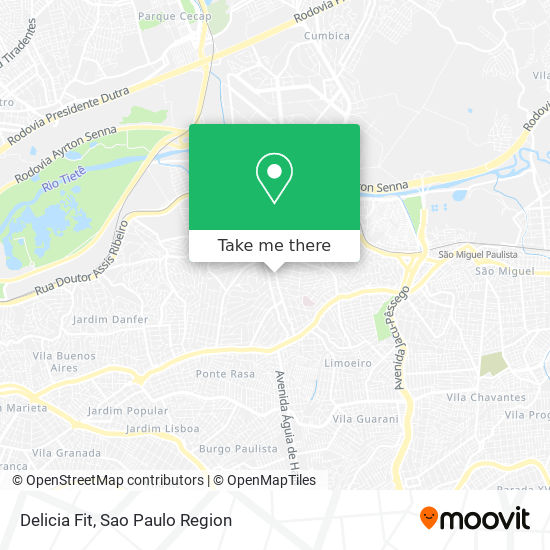 Delicia Fit map