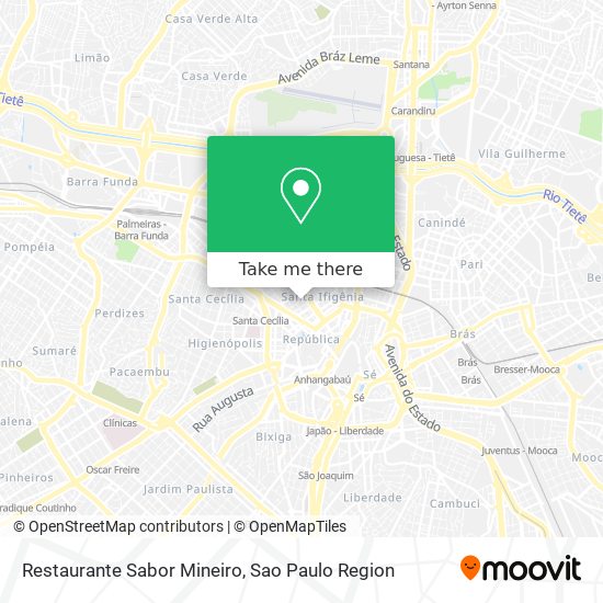 Restaurante Sabor Mineiro map
