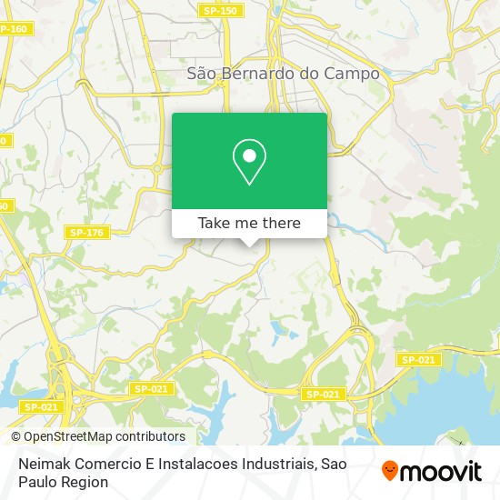 Mapa Neimak Comercio E Instalacoes Industriais