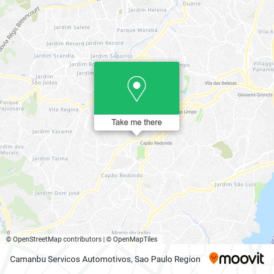 Camanbu Servicos Automotivos map