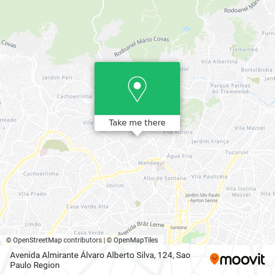 Mapa Avenida Almirante Álvaro Alberto Silva, 124