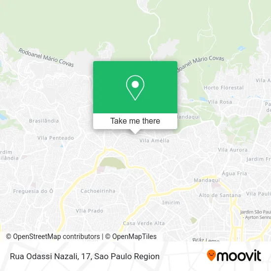 Rua Odassi Nazali, 17 map