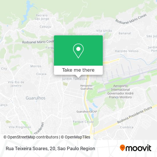 Rua Teixeira Soares, 20 map