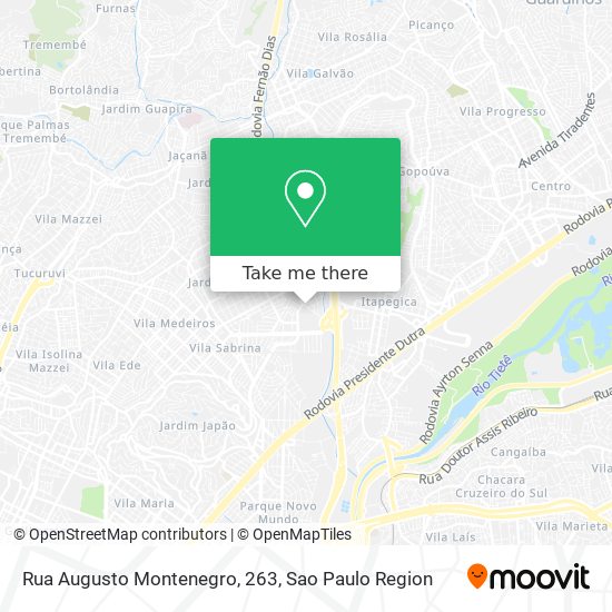 Rua Augusto Montenegro, 263 map