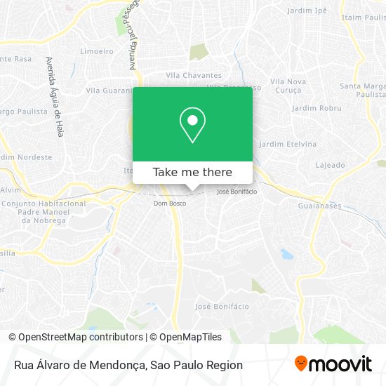 Rua Álvaro de Mendonça map