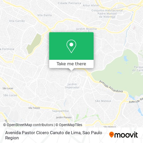Avenida Pastor Cícero Canuto de Lima map
