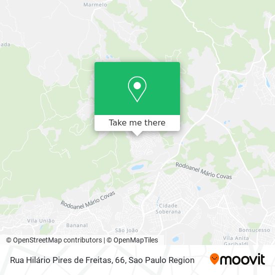 Rua Hilário Pires de Freitas, 66 map